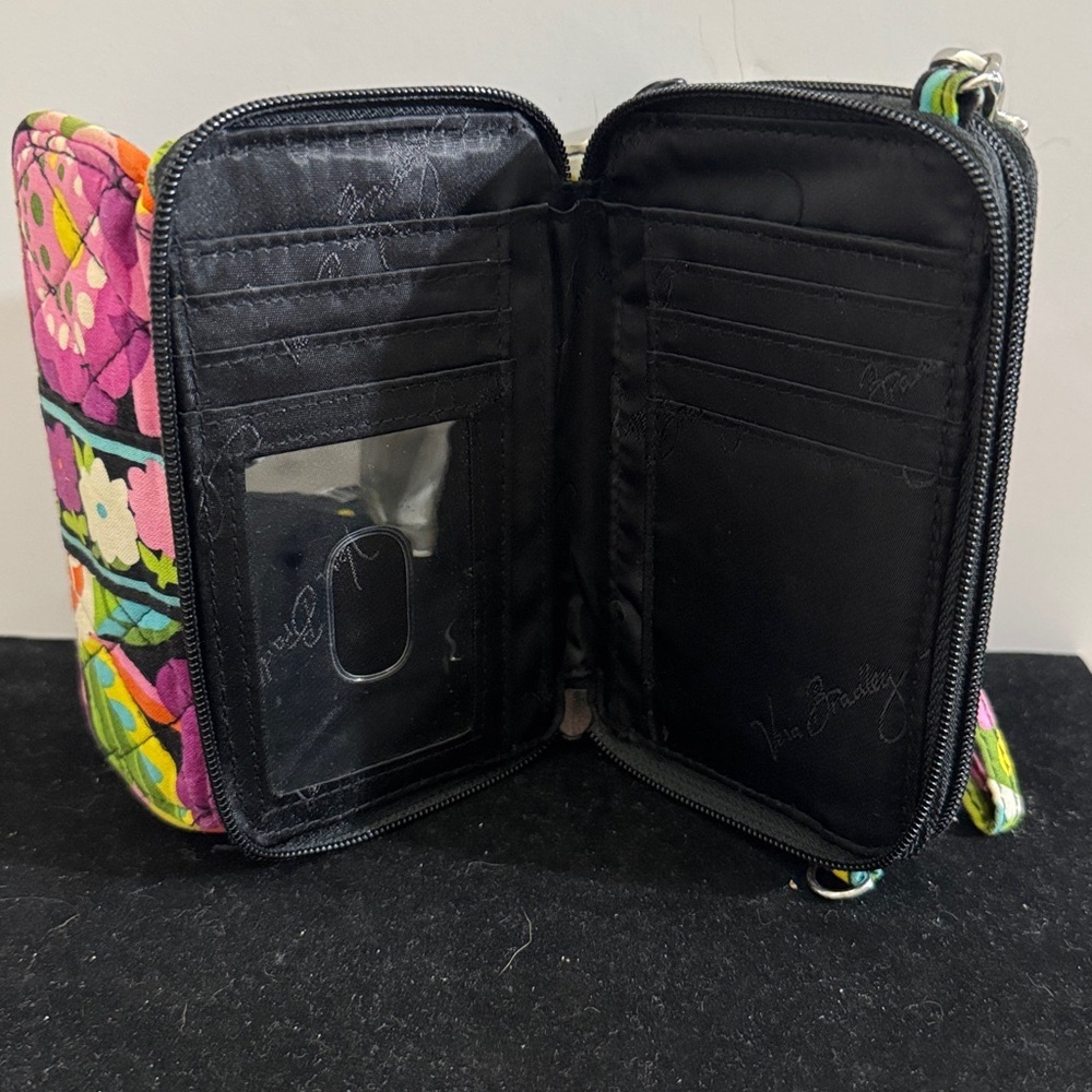 Vera Bradley Floral Patchwork Wristlet - Picture 3 of 7